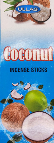 عود شاخه ای هندی یولاس با عطر نارگیل بسته پانزده عددی