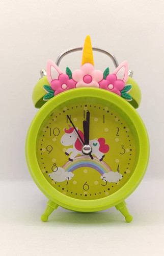 ساعت شماطه ای فانتزی طرح تک شاخ