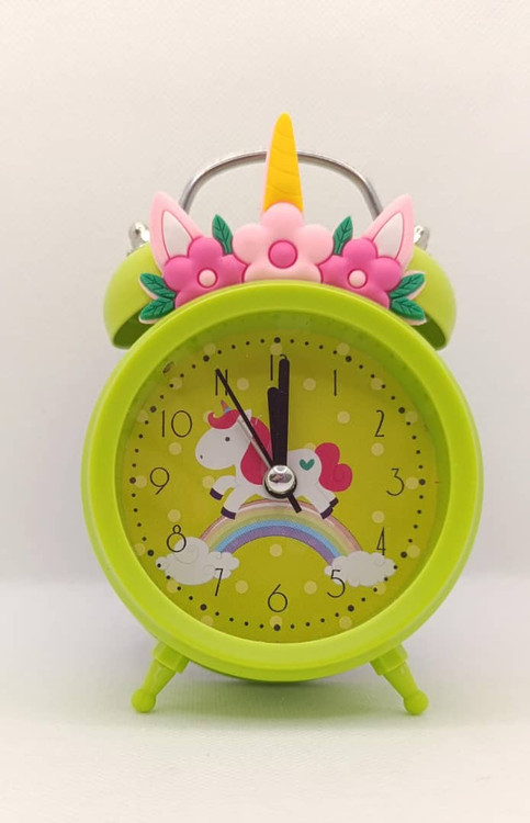 ساعت شماطه ای فانتزی طرح تک شاخ