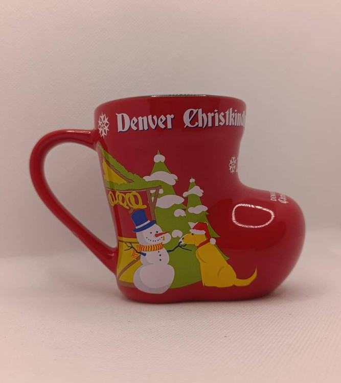 ماگ فانتزی کریسمسی طرح چکمه بابانوئل