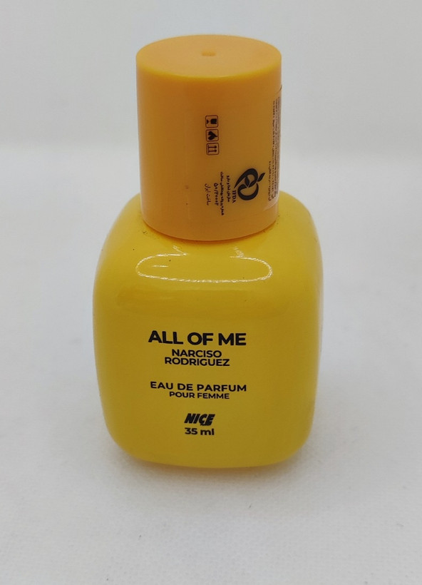 ادوپرفیوم ۳۵ میلی لیتری نایس با عطر All Of Me Narciso Rodriguez مناسب بانوان