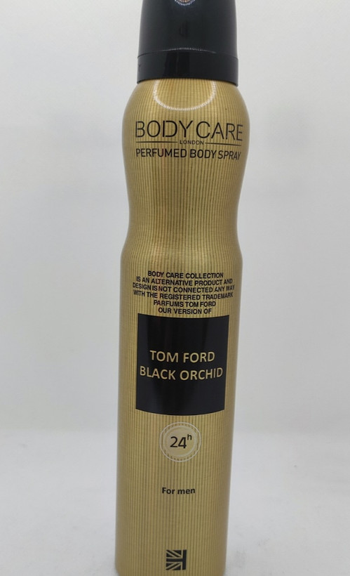اسپری بادی کر با عطر Tom Ford Black Orchid با حجم ۲۰۰ میلی لیتر مناسب آقایان