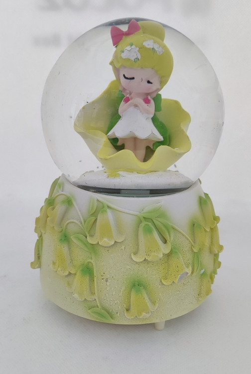 گوی موزیکال پمپاژی طرح فرشته کوچک سایز ۱۰