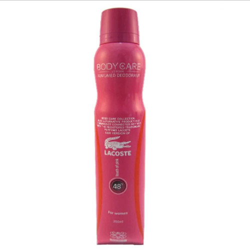 اسپری خوشبوکننده بدن بادی کر با عطر Lacoste حجم ۲۰۰ میلی لیتر مناسب بانوان
