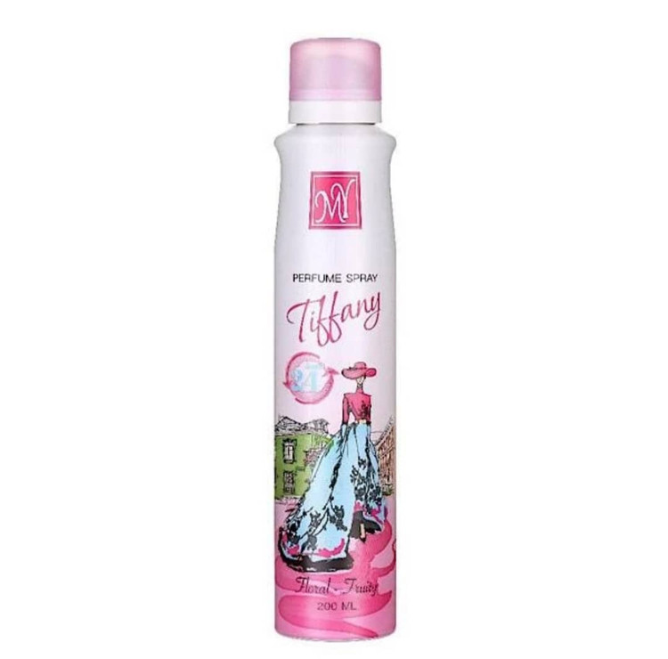 اسپری خوشبوکننده بدن مای با عطر Tiffany حجم ۲۰۰ میلی لیتر مناسب بانوان