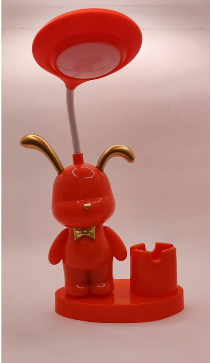 چراغ خواب و چراغ مطالعه فانتزی طرح خرگوش با قابلیت شارژ شدن همراه با تراش