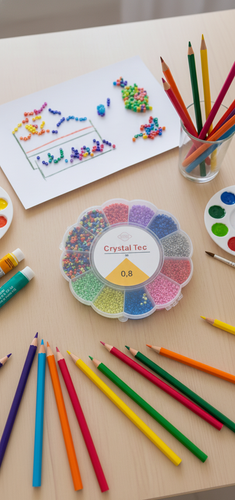 پک ساخت دستبند و گردنبند سایز کوچک طرح گل