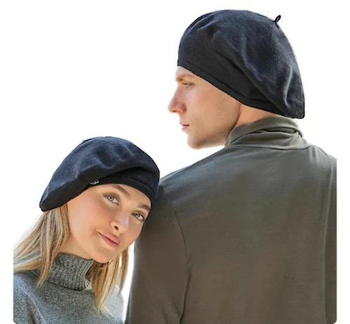 کلاه برت بافتنی ساده مشکی اندلس Endless