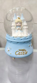 گوی کریستالی موزیکال پمپاژی Magic Castle سایز ۱۲ طرح سیندرلا و قلعه با قابلیت تغییر نور و تغییر آهنگ