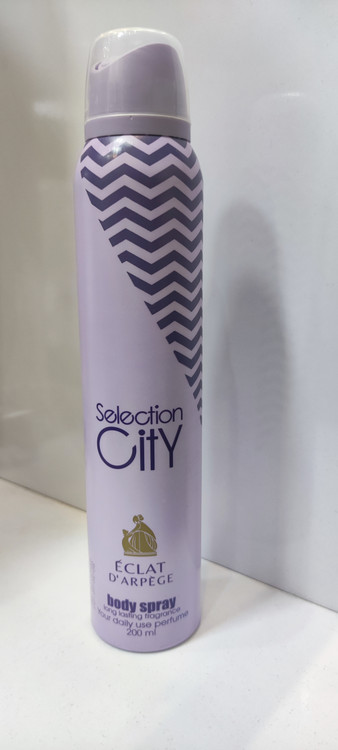 اسپری خوشبو کننده بدن زنانه Selection City با رایحه Eclat با حجم ۲۰۰ میلی لیتر و ماندگاری خوب