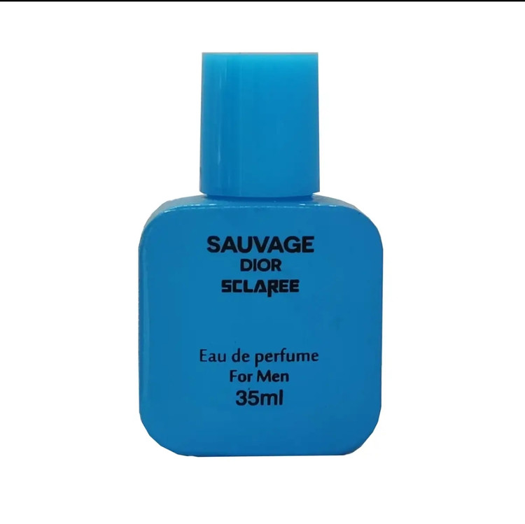 عطر جیبی مردانه اسکلاره مدل Sauvage Dior با حجم ۳۵ میلی لیتر و ماندگاری خوب