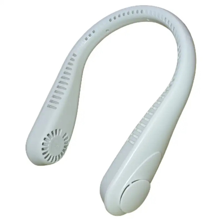 پنکه گردنی مدل Gb4706 با قابلیت شارژ و انعطاف بدنه مناسب روزهای گرم سال ( موجودی حاضر رنگ سفید و صورتی )